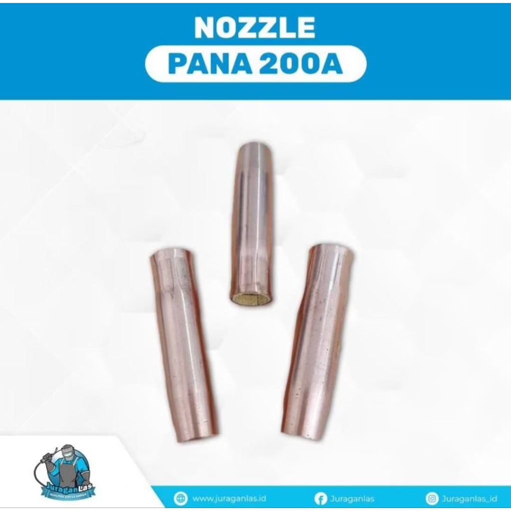 Connical Nozzle Nosel Selongsong Stang Las Mig model Pana 200A
