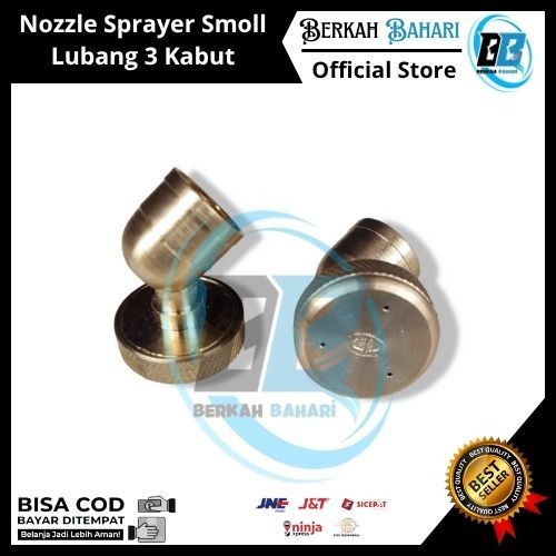 Nozzle Sprayer Smoll Lubang 3 | Nozzle Spuyer Lubang 3 Kabut | Nozel Kepala Semprotan Lubang 3