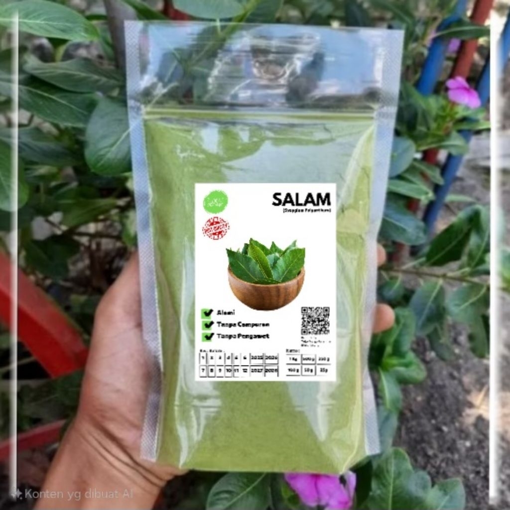

Bubuk Serbuk Daun Salam 50 Gram