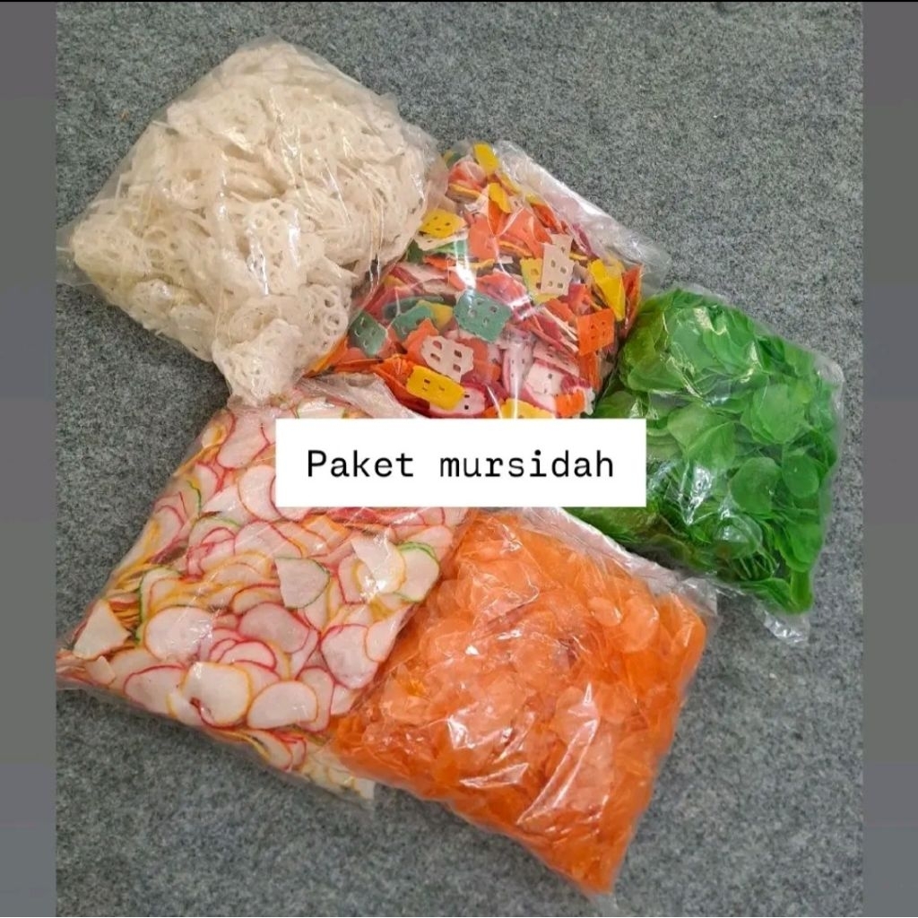

PAKET MURSIDAH /topping seblak/kerupuk