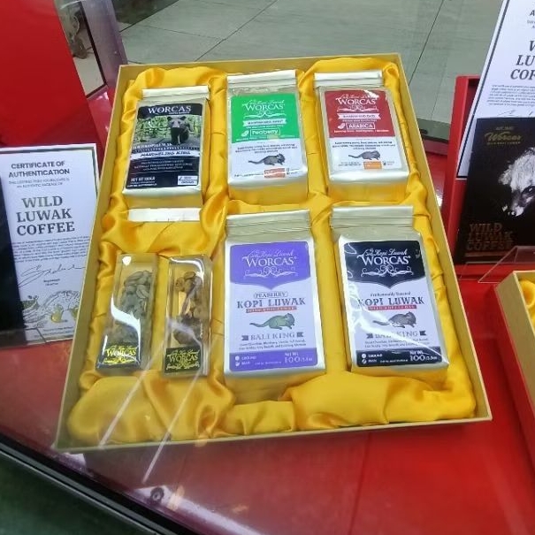 

Kopi Luwak Gift Box Set 5 x 100gr - Worcas