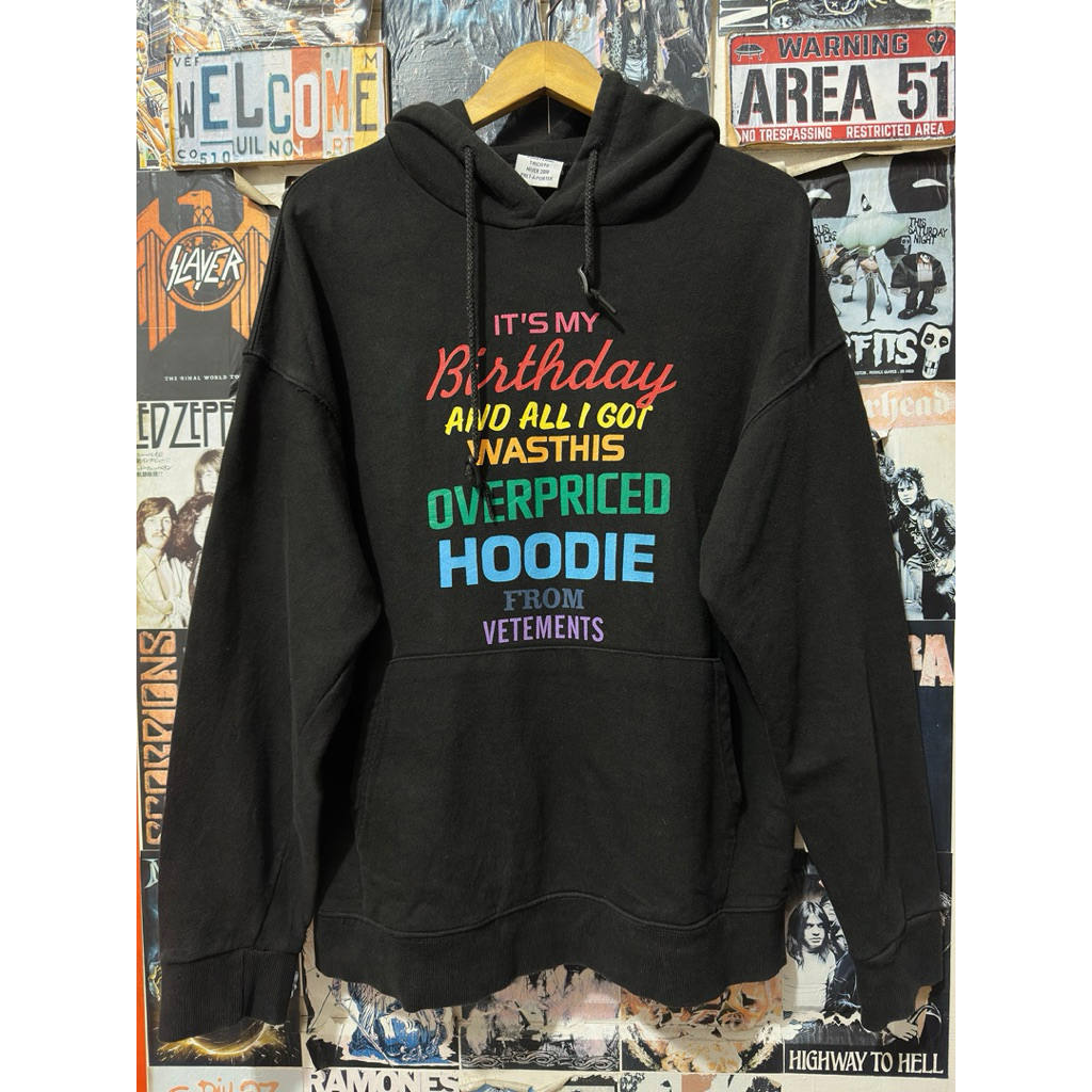 Hoodie Vetements Unisex