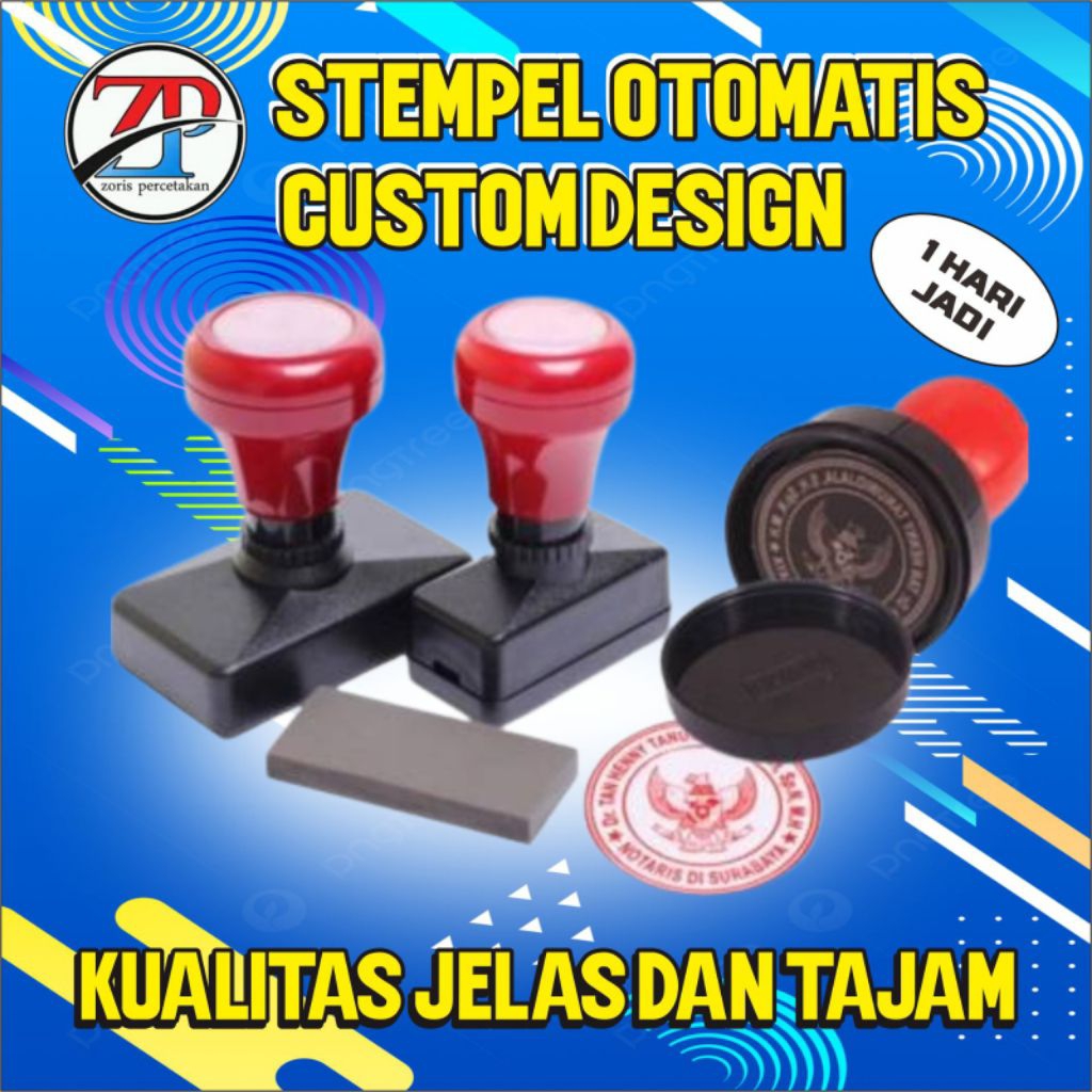 

STEMPEL OTOMATIS CUSTOM 1 HARI JADI KIRIM STEMPEL KANTOR,NILAI DAN LAIN LAIN