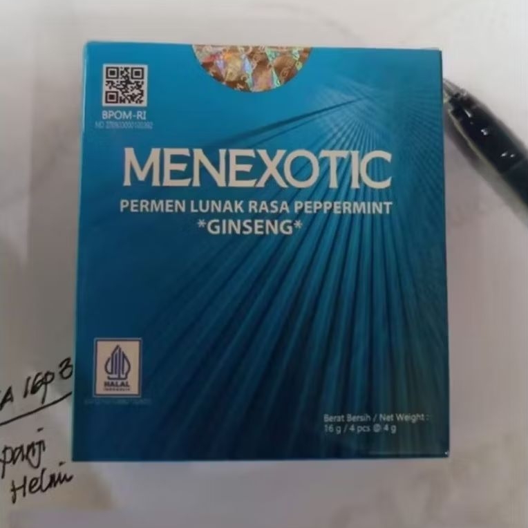 Permen Premium Menexotic - Men xotic - Mensexotics Candy 1 Kotak 4 pcs