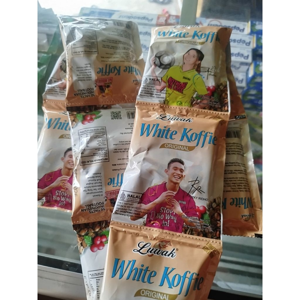 

LUWAK WHITE COFFE & LUWAK HITAM SACHET