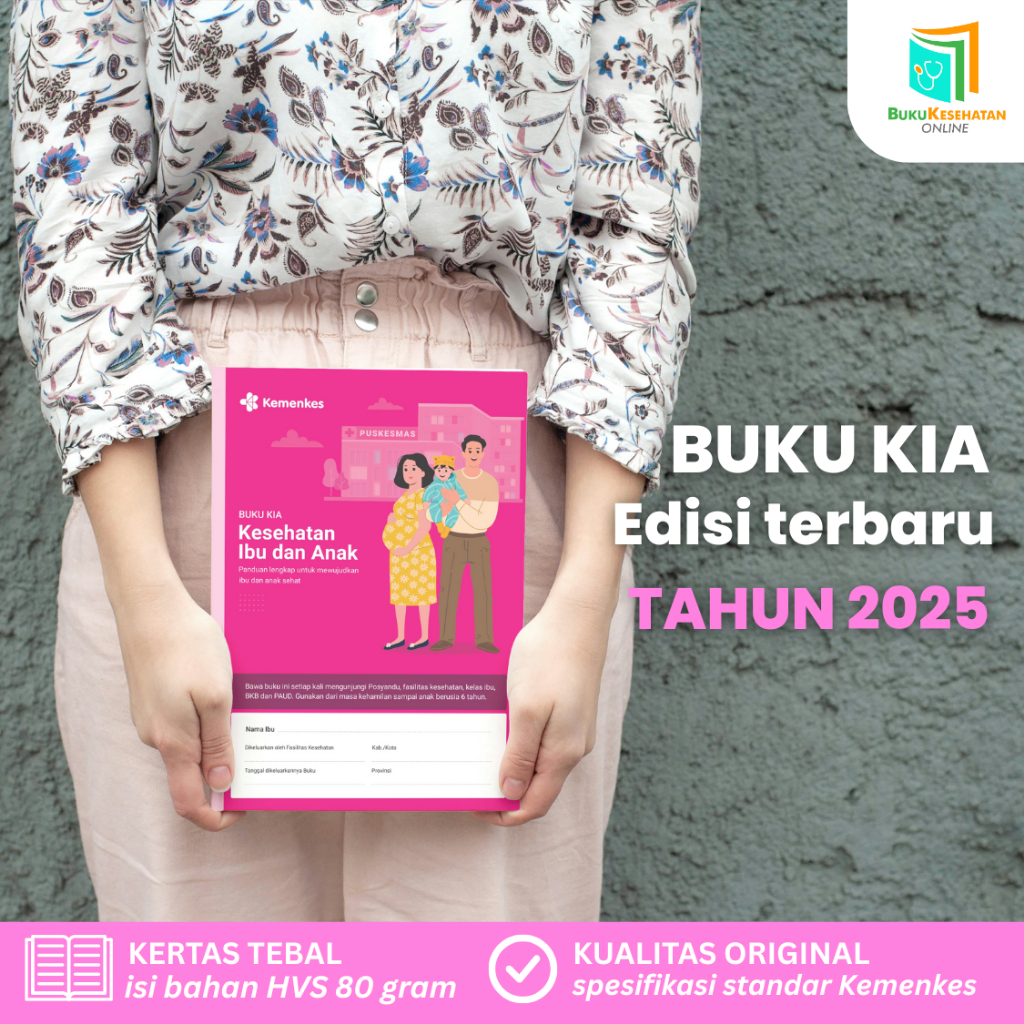 BUKU KIA 2025 | BUKU PINK | Buku Pink Ibu Hamil | BUKU | BUKU KIA TERBARU EDISI 2025 | BUKU ANAK
