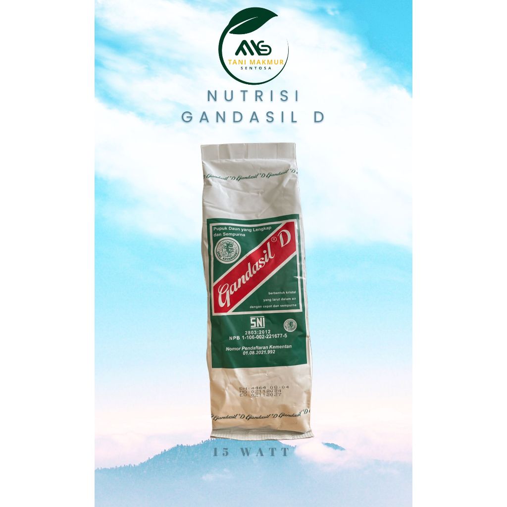 Pupuk GANDASIL D (500 gram)