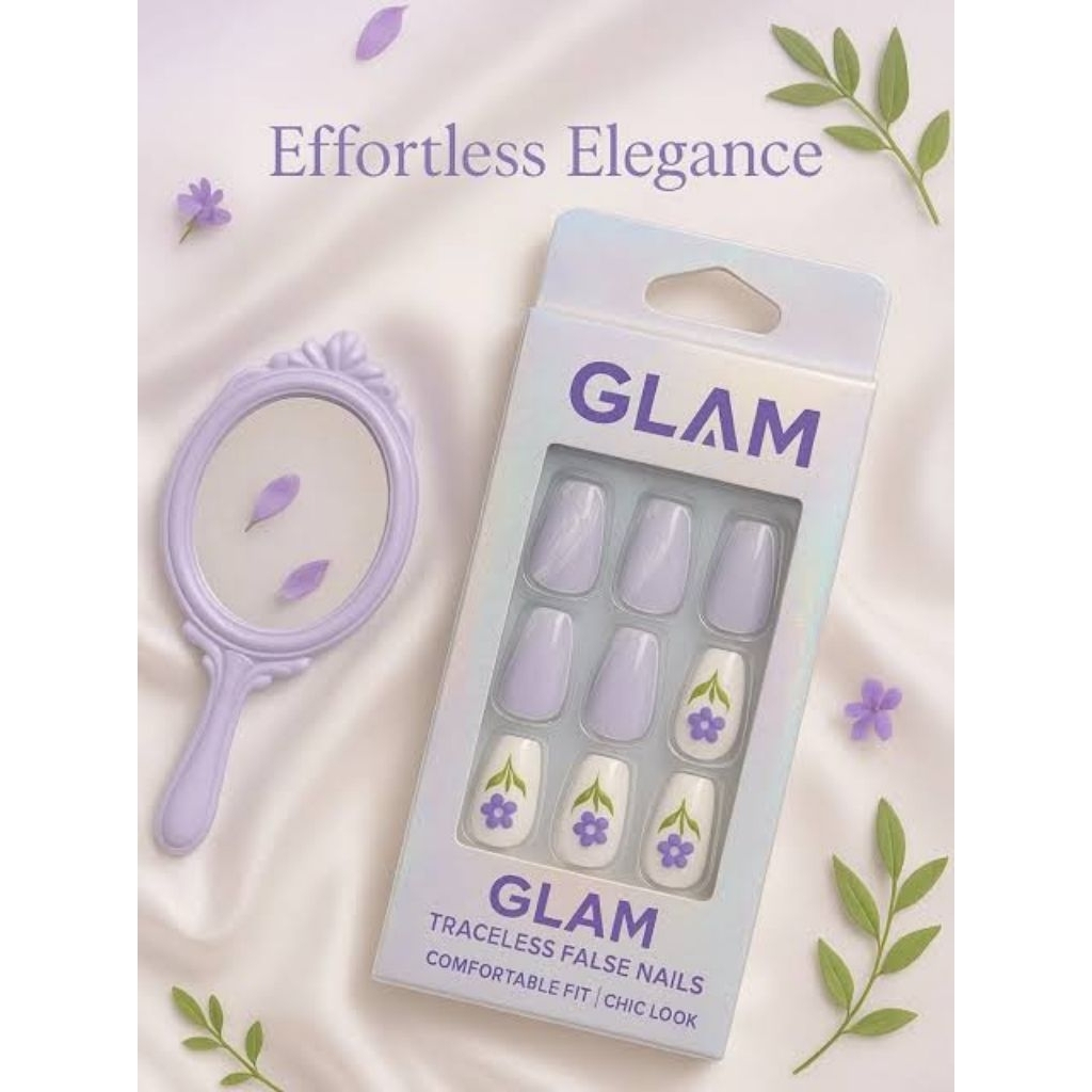 MINISO GLAM TRACELESS FALSE NAILS