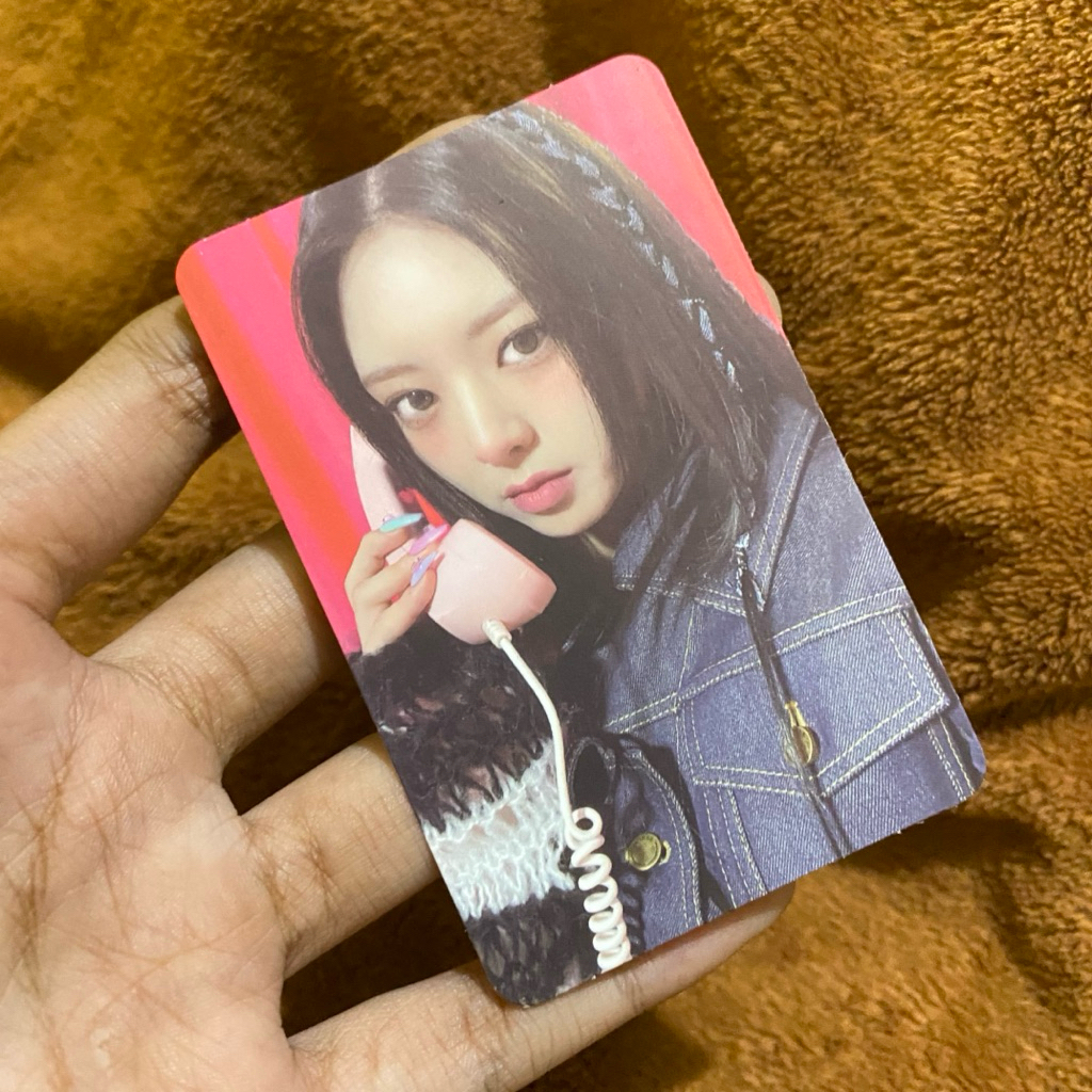 Photocard ITZY Crazy In Love OFFICIAL