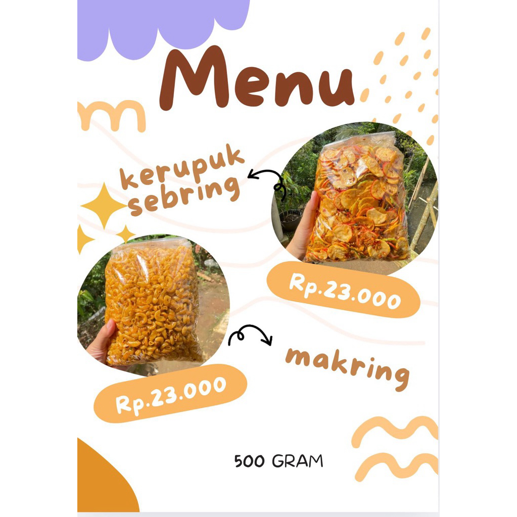 

makroni & krupuk