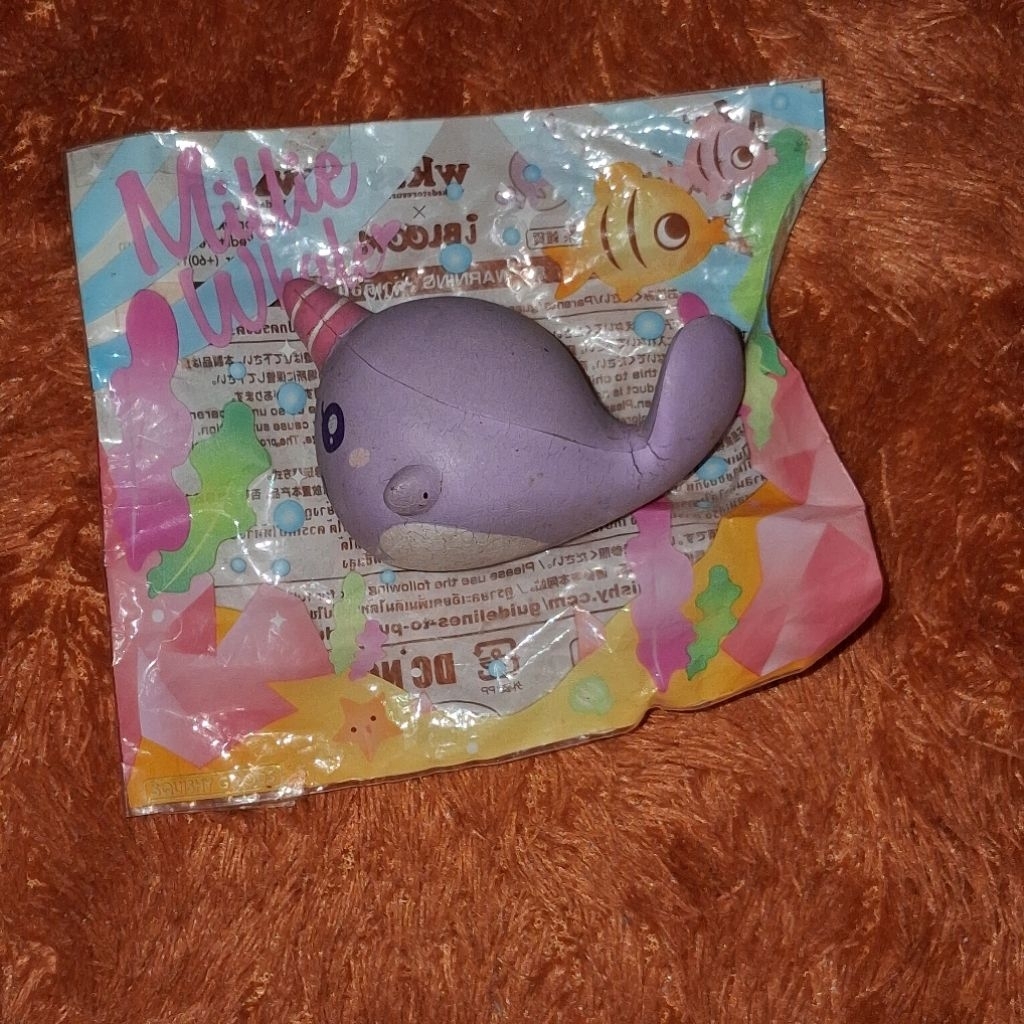 preloved squishy mini millie whale by: ibloom