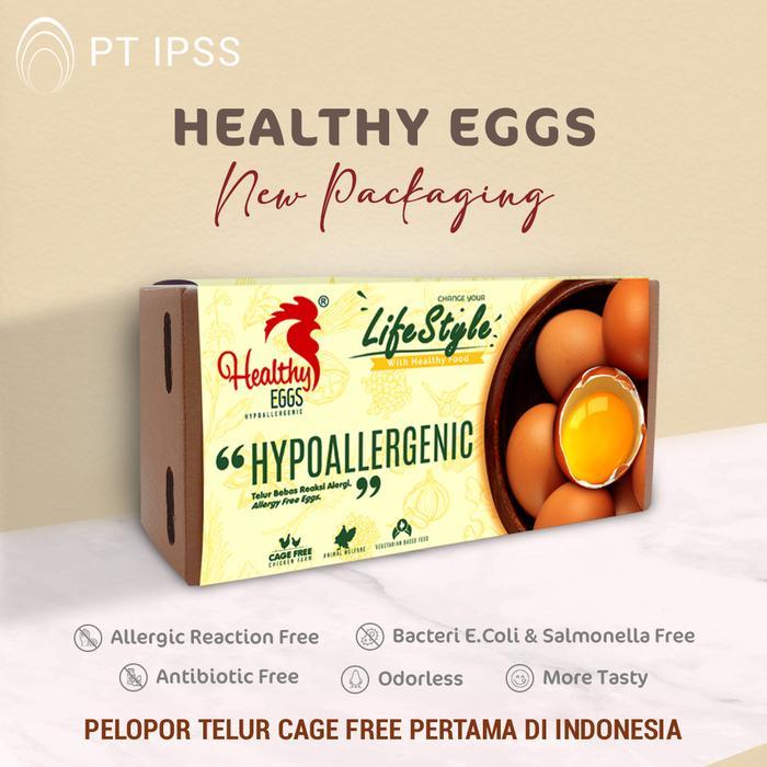 

Healthy Eggs 8 Butir (Telur Organik dan Anti Alergi)