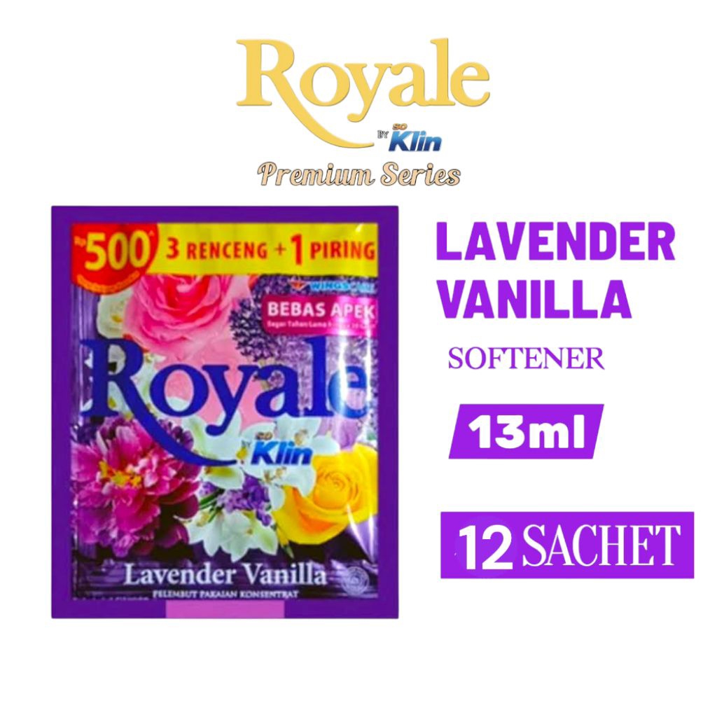 SoKlin Royale Pewangi Sachet 13ml 12 SACHET