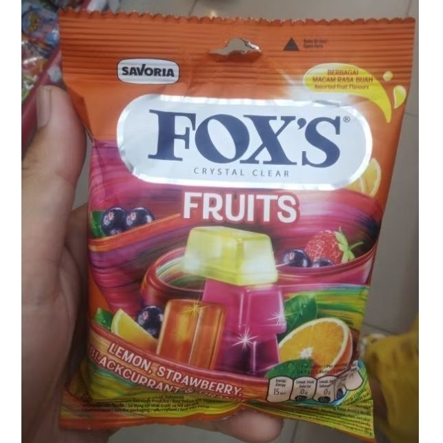 

Fox's CCrystal clear bag 90g