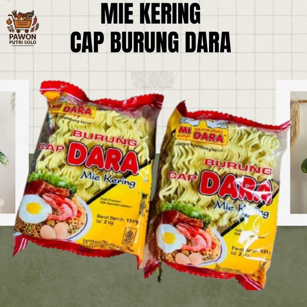 

MI CAP BURUNG DARA KERING GANDUM 136 GR