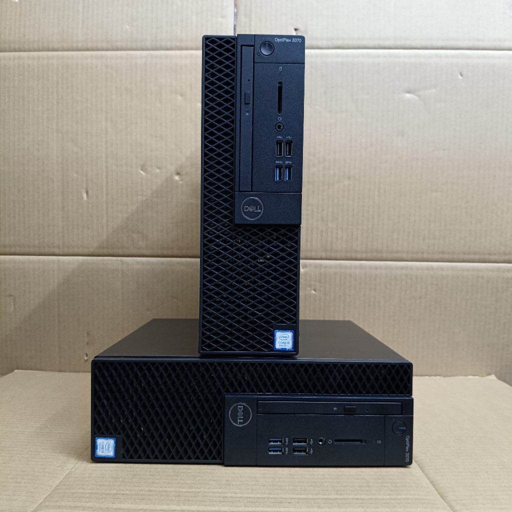 Pc dell optiplex 3070/5070 Sff Core i5 gen9/i7 gen9 / Ram 8Gb / Hdd 500gb Winw 10 siap pakei