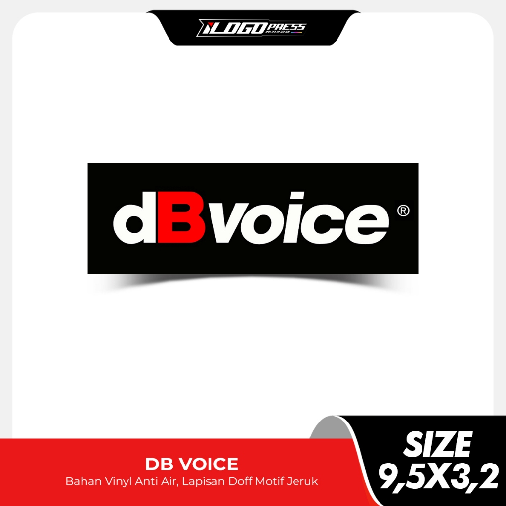 

DB VOICE - Stiker Sound System Bahan Vinyl Premium Anti Air Doff Motif Jeruk