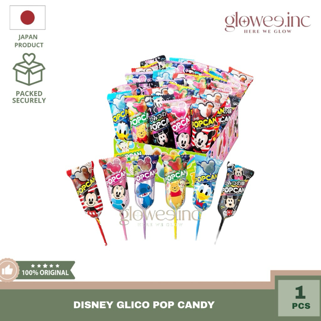 

READY STOCK - Glico Popcan Lollipop Permen Lolipop Disney