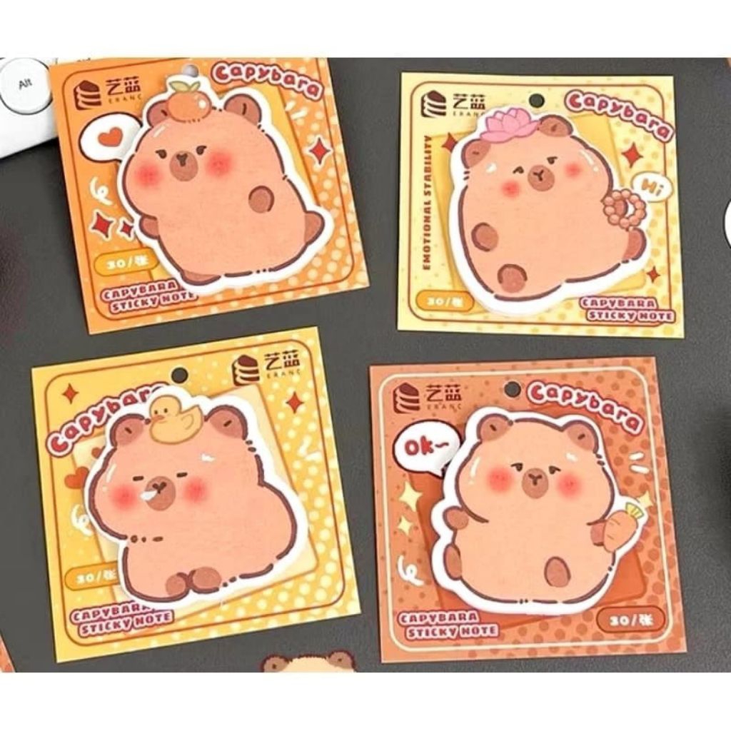 

Sticky Note Memo Tempel Kertas Sticky Capybara