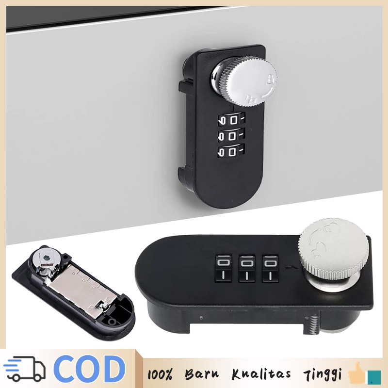 Kunci Lemari Plastik Kunci Lemari Kayu 3 Digit Kunci Lemari Kode Angka Melindungi Dokumen Kunci Lema