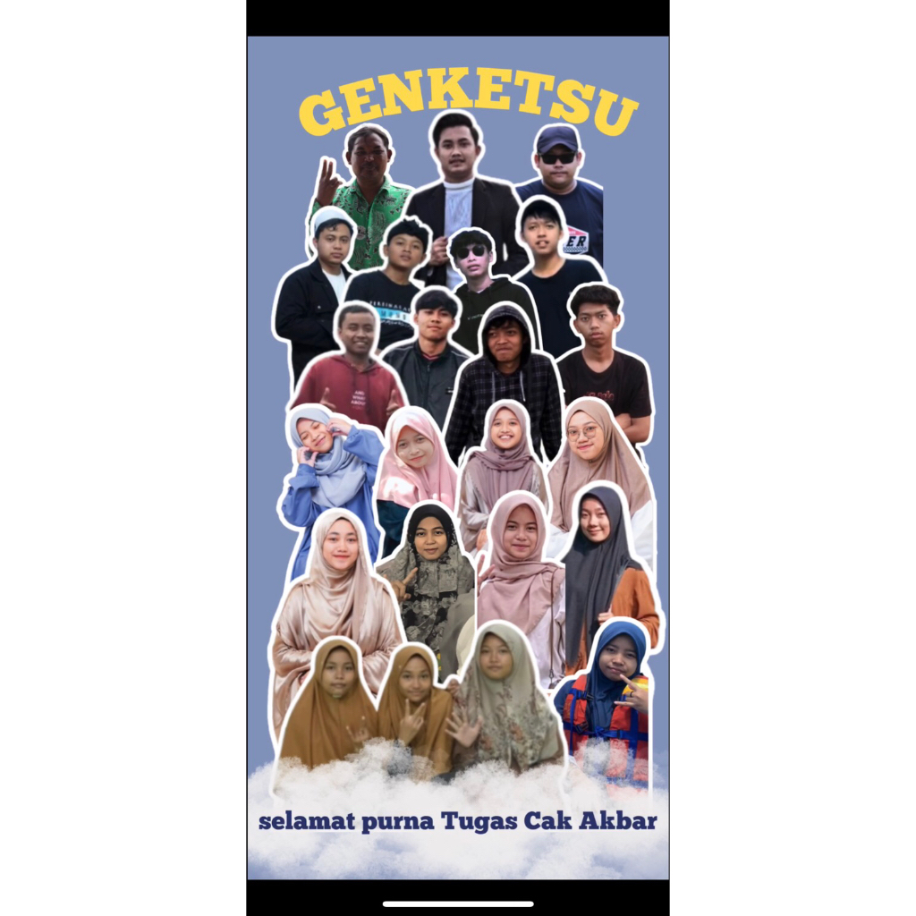 kenang-kenangan perpisahan