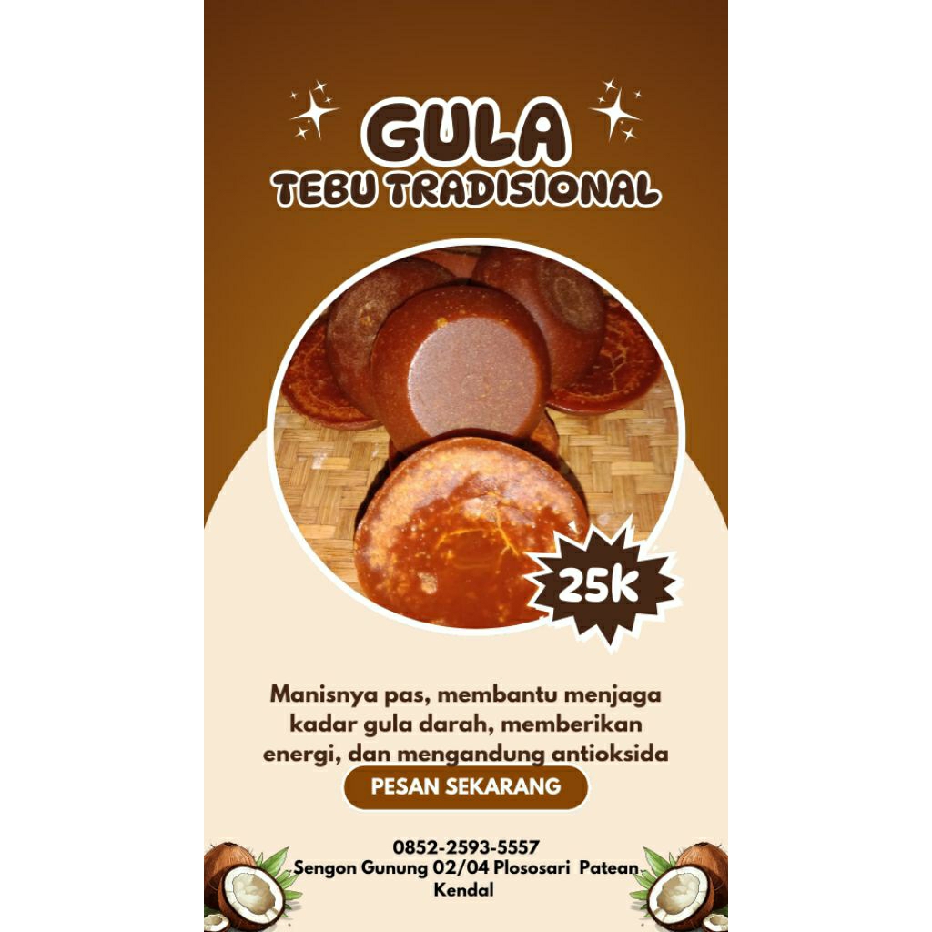

GULA TEBU MERAH 1kg