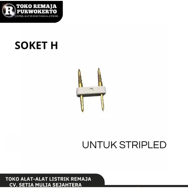 JARUM SOKET LED STRIP/ JARUM SAMBUNGAN SOKET LAMPU LED SELANG STRIP
