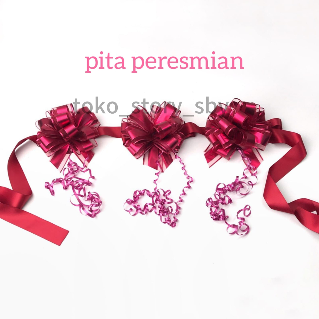 

1 PC - PITA PERESMIAN | PITA HADIAH | PITA DOORPRIZE | PITA GUNTING / GRAND OPENING