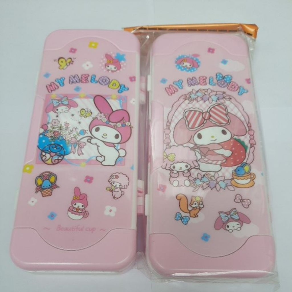 

Tempat Pensil MY MELODY PINK FY9822 / box pensil kotak pensil 2 susun