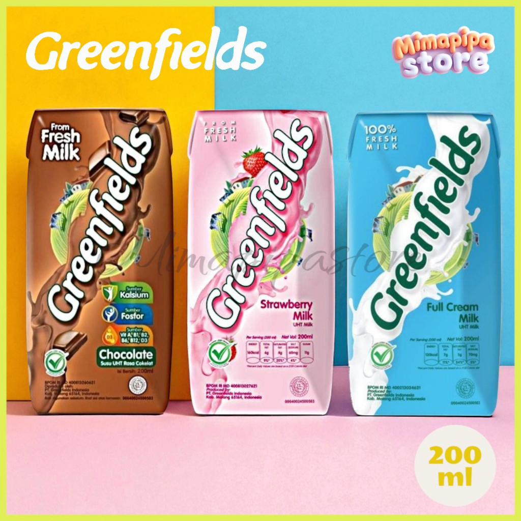

Greenfields Susu UHT 200 ml