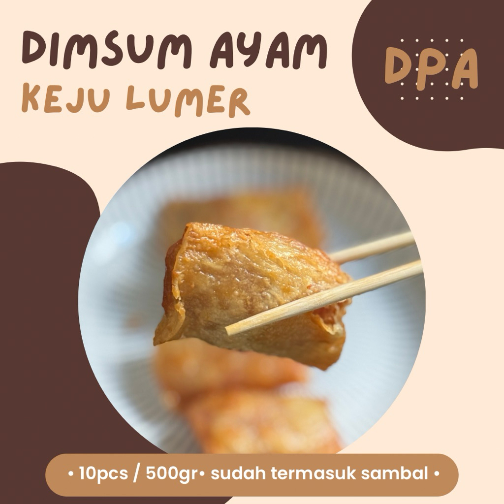 

DPA Dimsum keju lumer viral