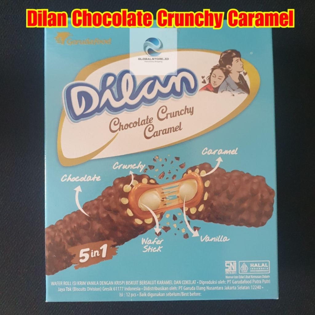 

Dilan Chocolate Crunchy Caramel 5in1 BOX