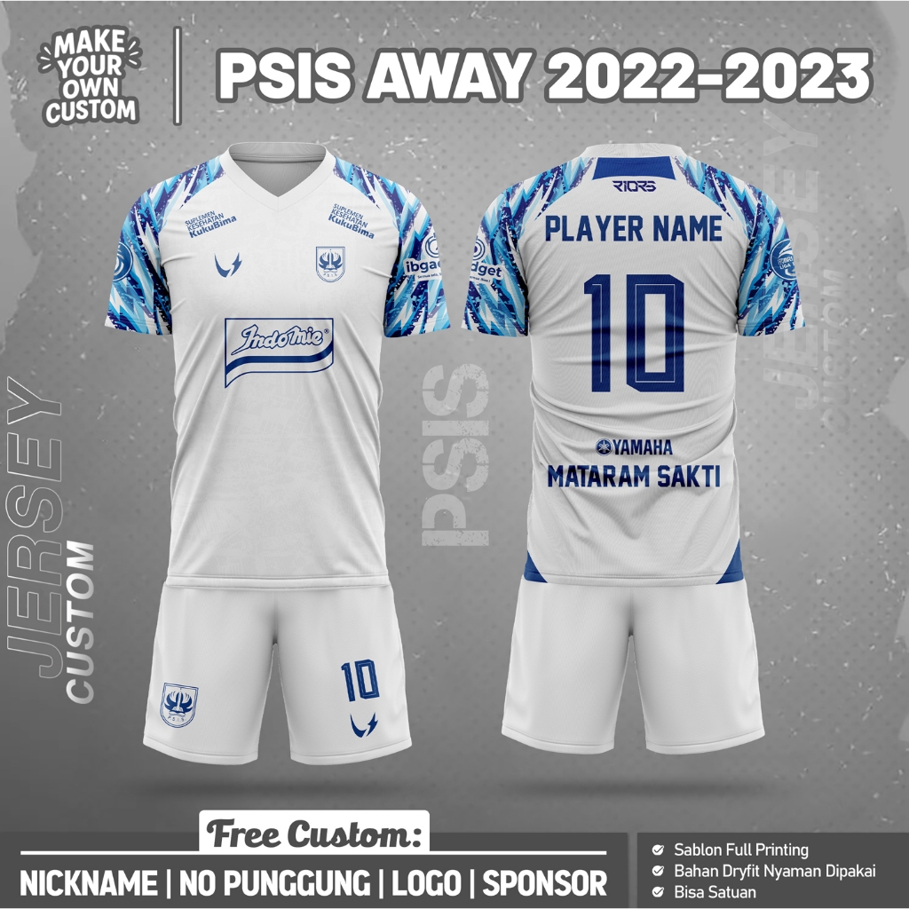 Kaos Jersey PSIS Semarang Away 2022 / Jersey PSIS Semarang