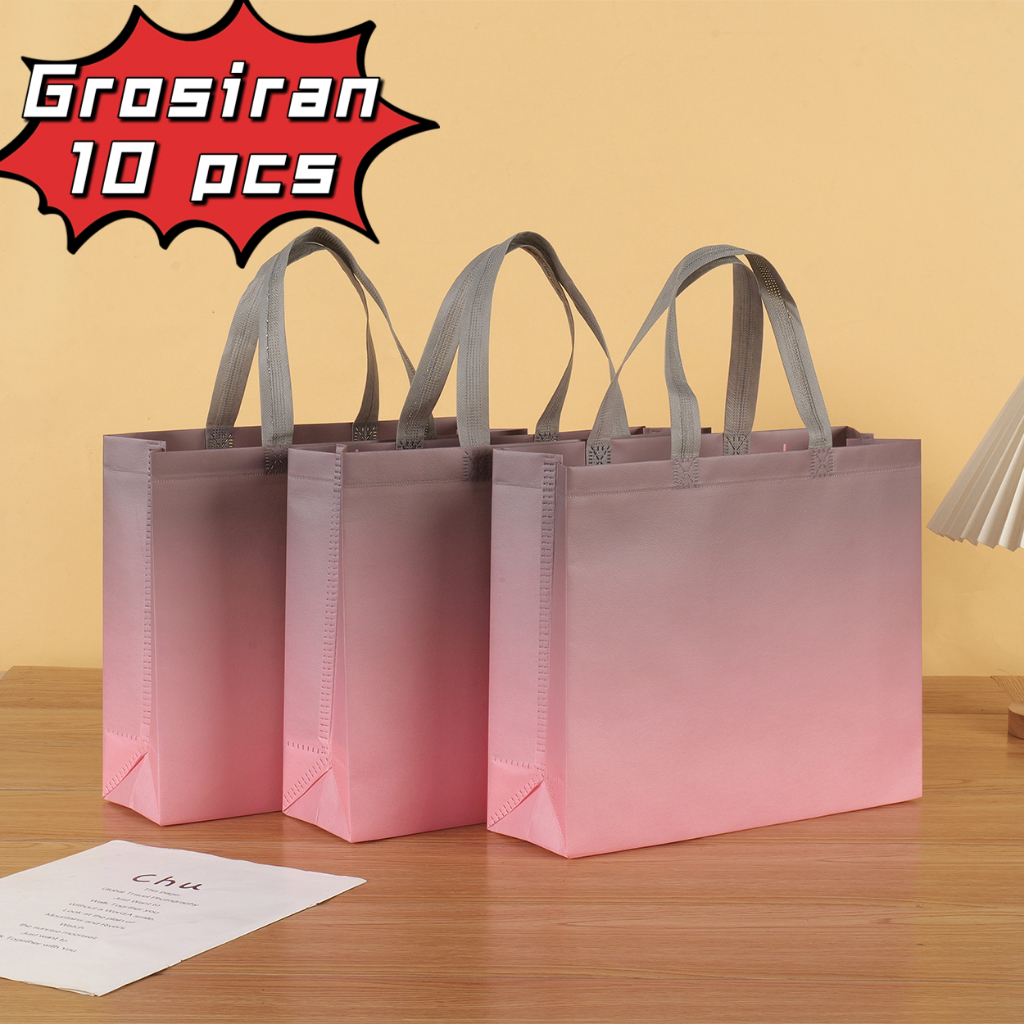 

Grosiran Tas Koper 10pcs-Tas hamper - Goodie bag - Tas Belanja - Tas Souvenir - Tas Kado - Tas Jinjing - Tas Lipat-Kantong Belanja - Souvenir - Shopping bag - Spoundbond - Tote Bag - Tas Wanita - Tas Murah - Tas Belanja Murah - Tebal dan Kuat