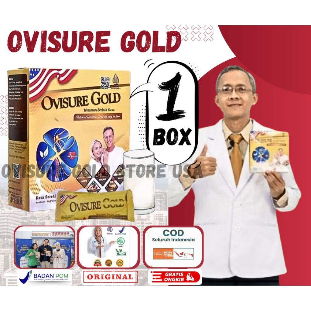 

OVISURE GOLD MILK SUSU UNTUK MENGUATKAN TULANG DAN SENDI KESEHATAN TULANG