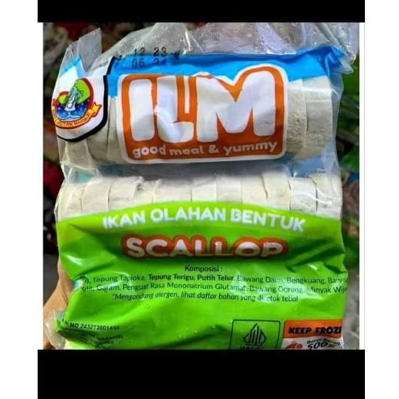 

SCALLOP IKAN ILM MURAH ENAK