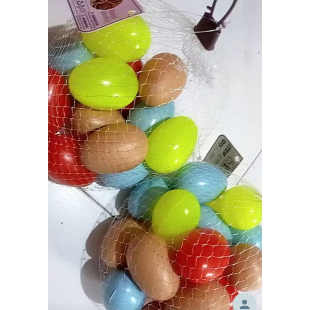 Telor Mainan warna warni Telor Mainan Anak Anak