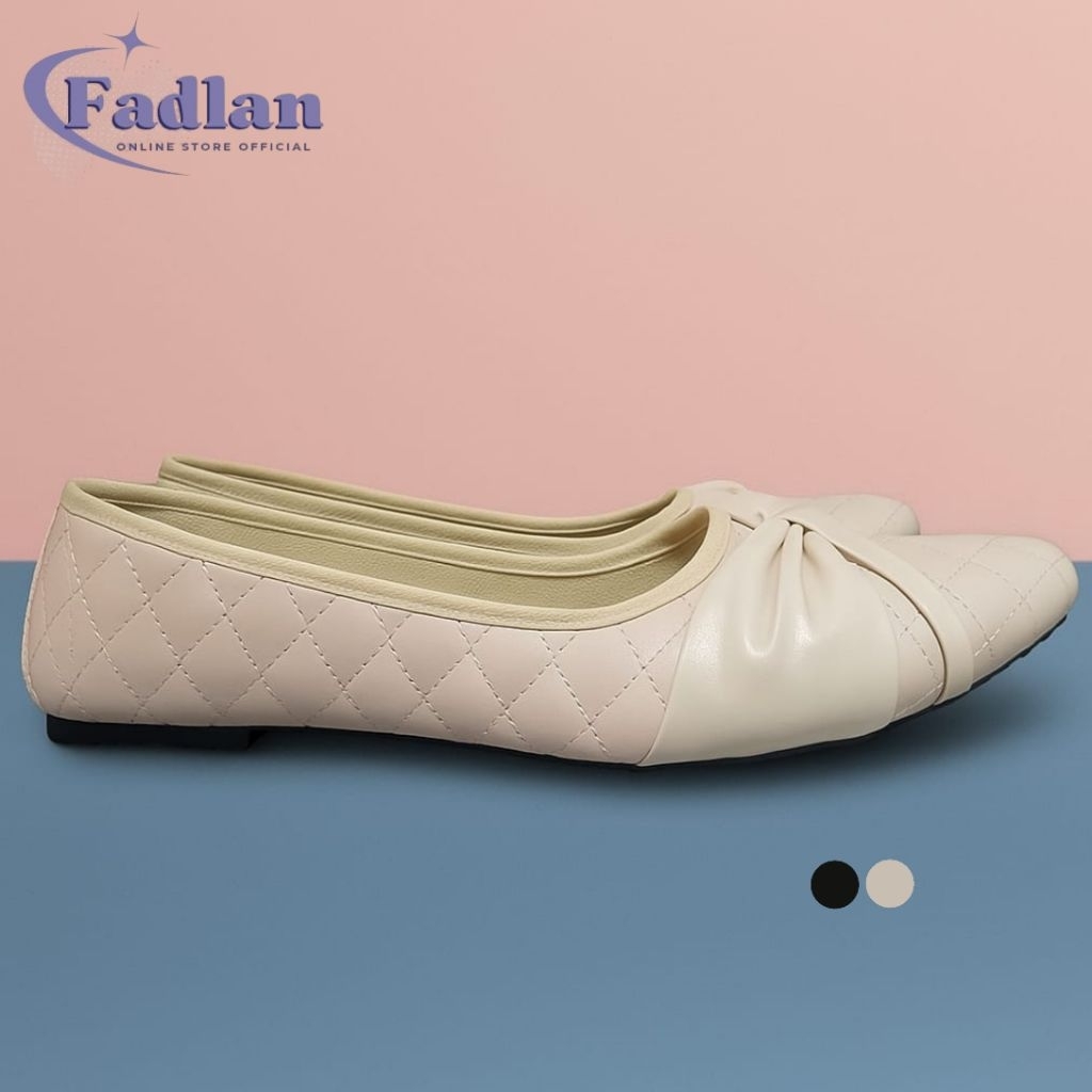 Sepatu Flat Shoes Wanita Rajut