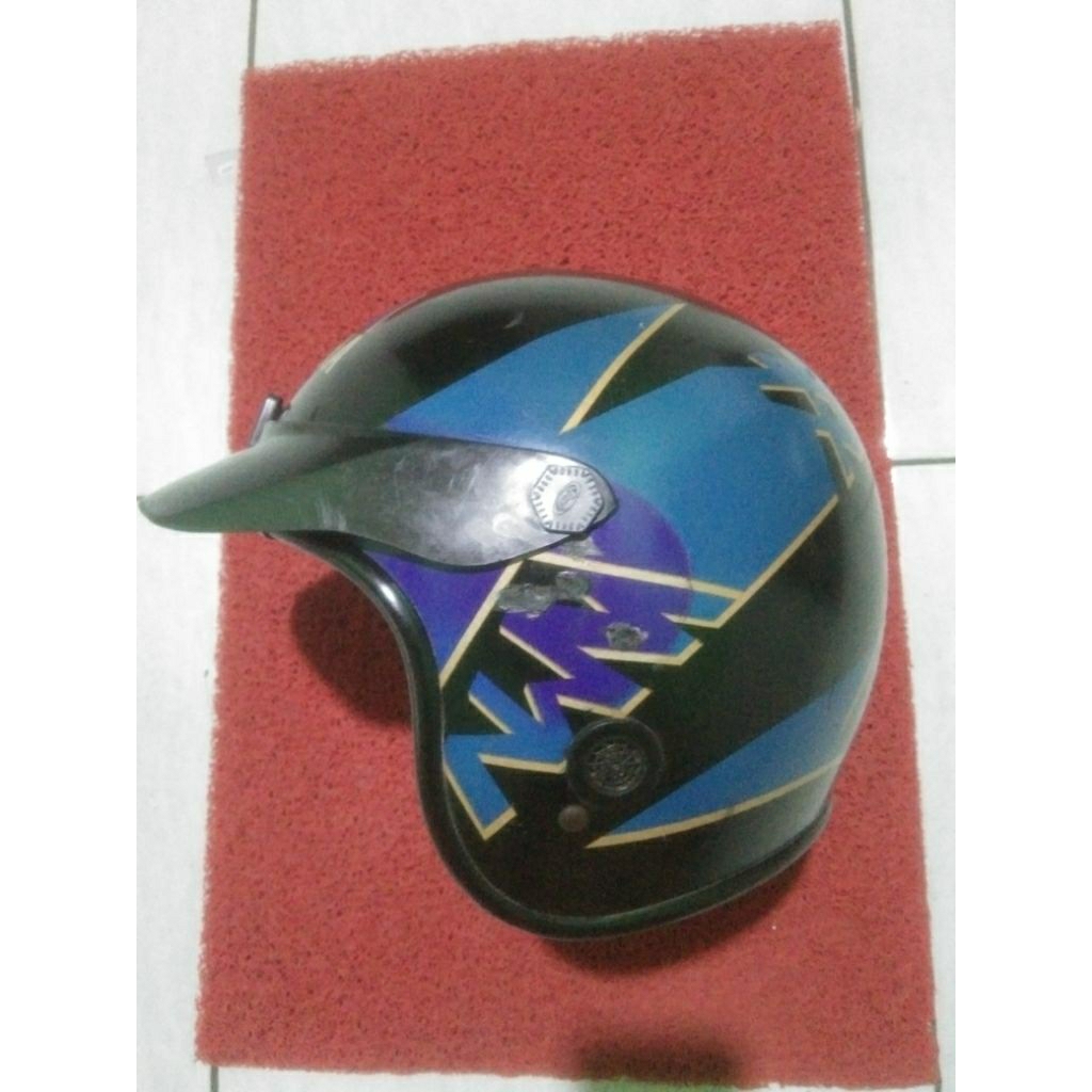 helm yamaha bekas masih orinya ready