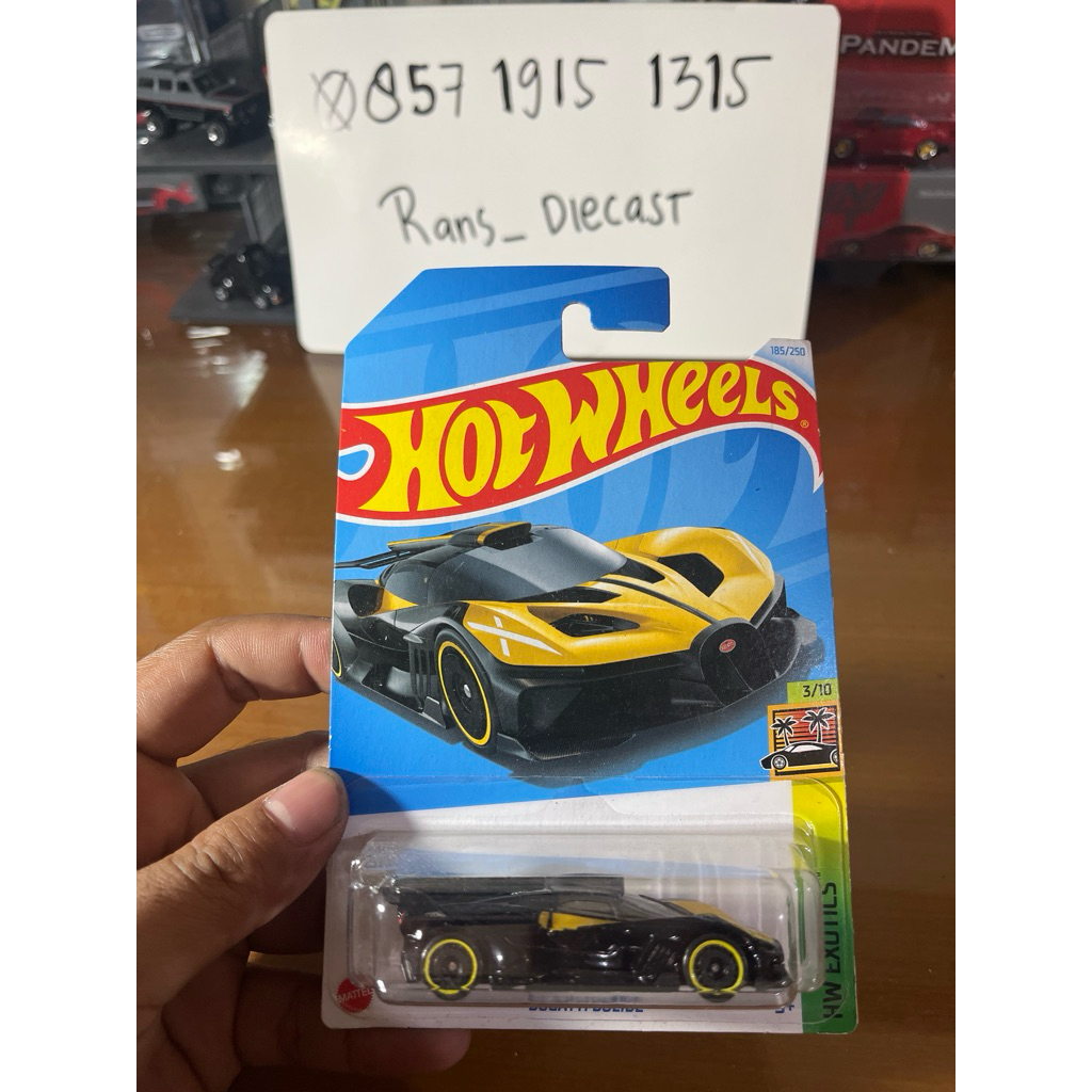 HOTWHEELS - BUGATI BOLIDE REGULER