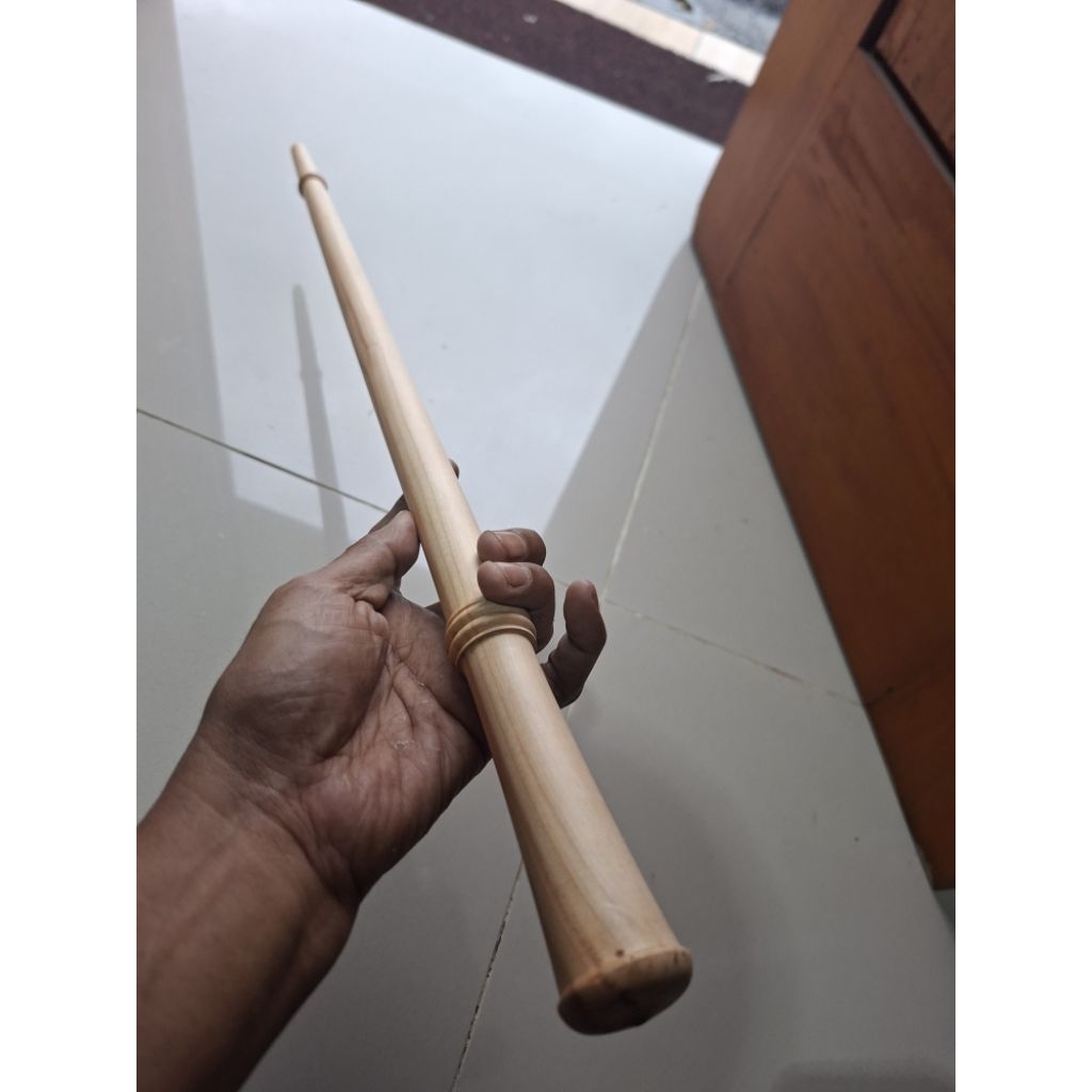 tongkat komando kayu cendana