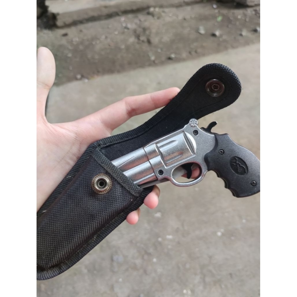 Pisau Lipat Browning Pistol (bekas pemakaian)