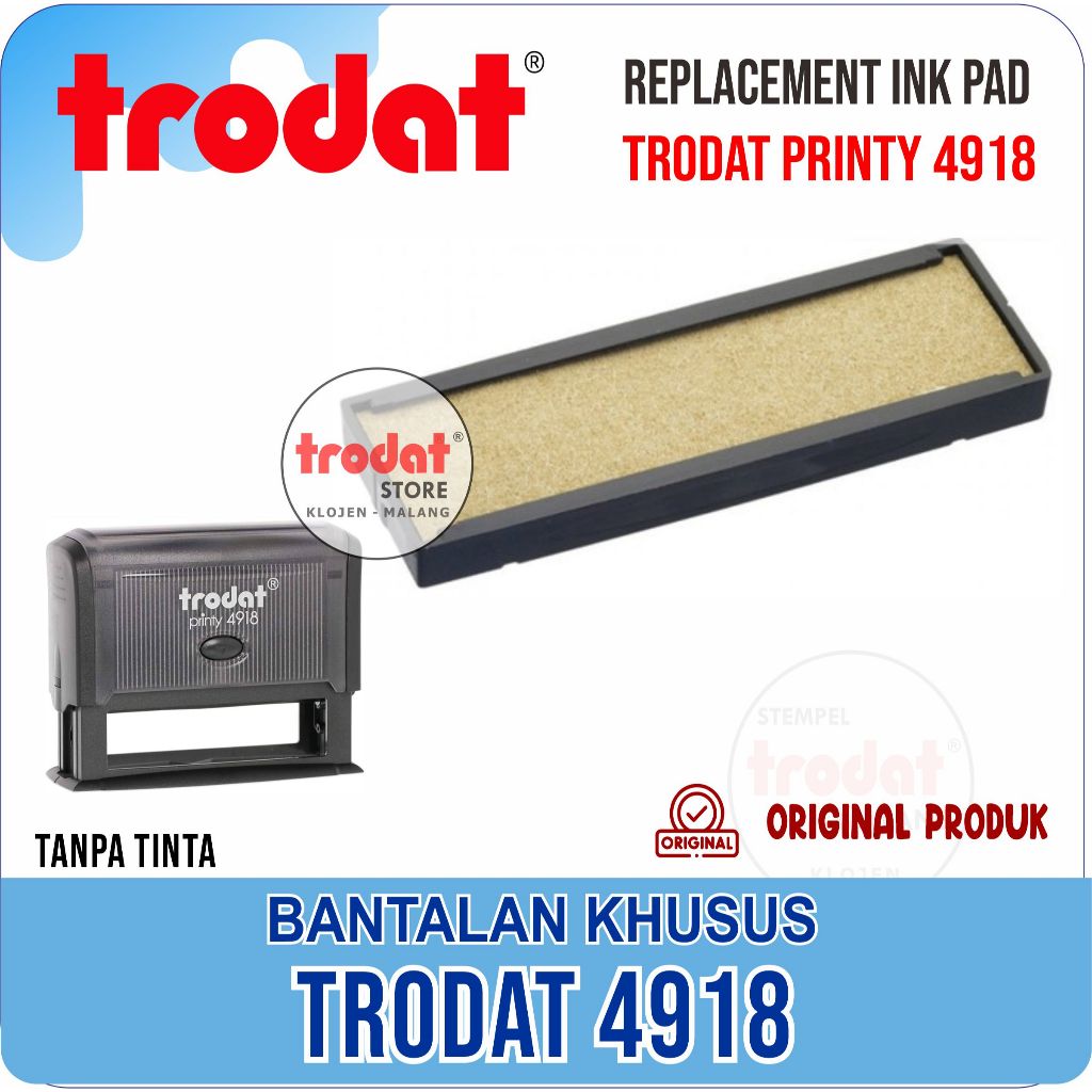 

Swop Pad Trodat 4918 / ink-cartridges pad TRODAT/ Bantalan Khusus Stempel TRODAT