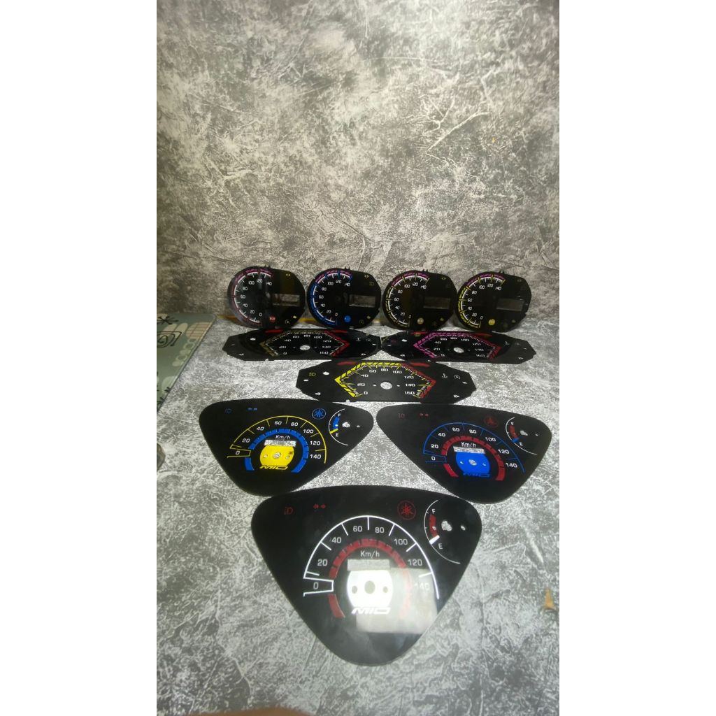 All Speedometer Mio, Vario, Beat Papan Speedometer motor Stylish