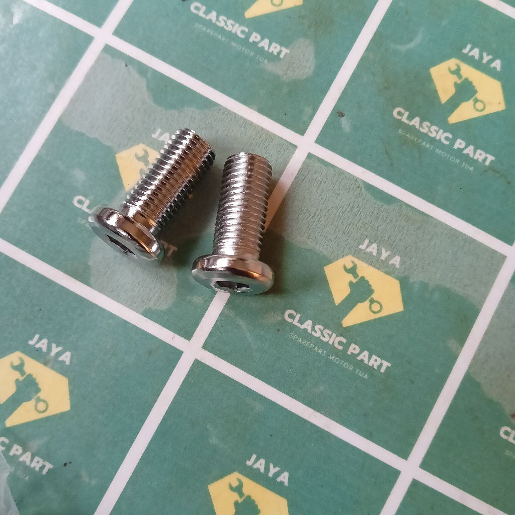 BAUT L CHROME KALIPER CAKRAM DEPAN VIXION OLD VIXION NEW HIGH QUALITY