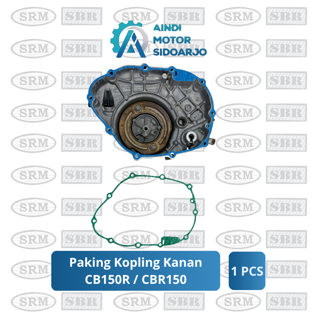 Paking Kopling CBR150 / CB150R - Packing Gasket kupling Crankcase Rengkes Kanan CBR CB 150 R Old
