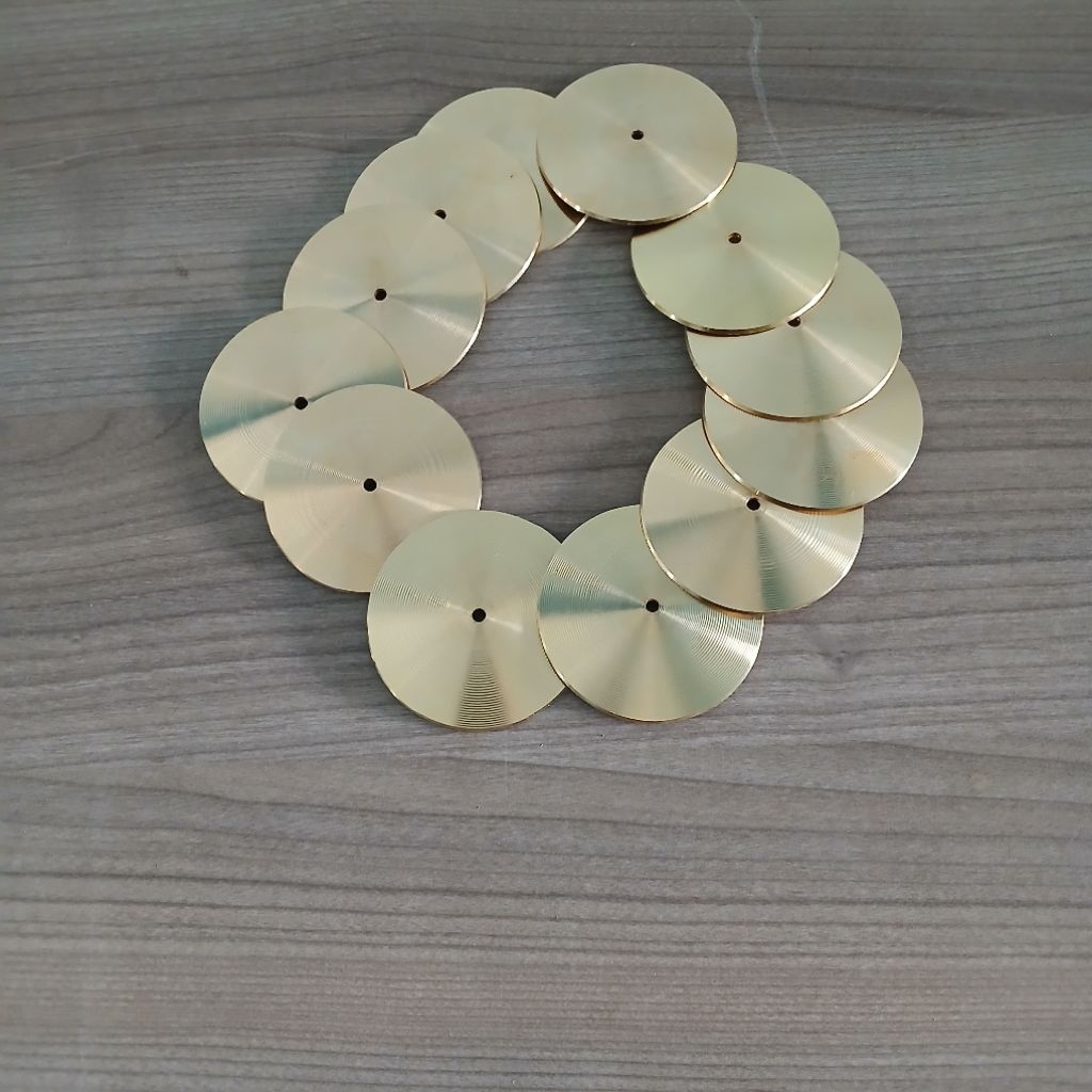 kricik rebana hadroh bahan kuningan