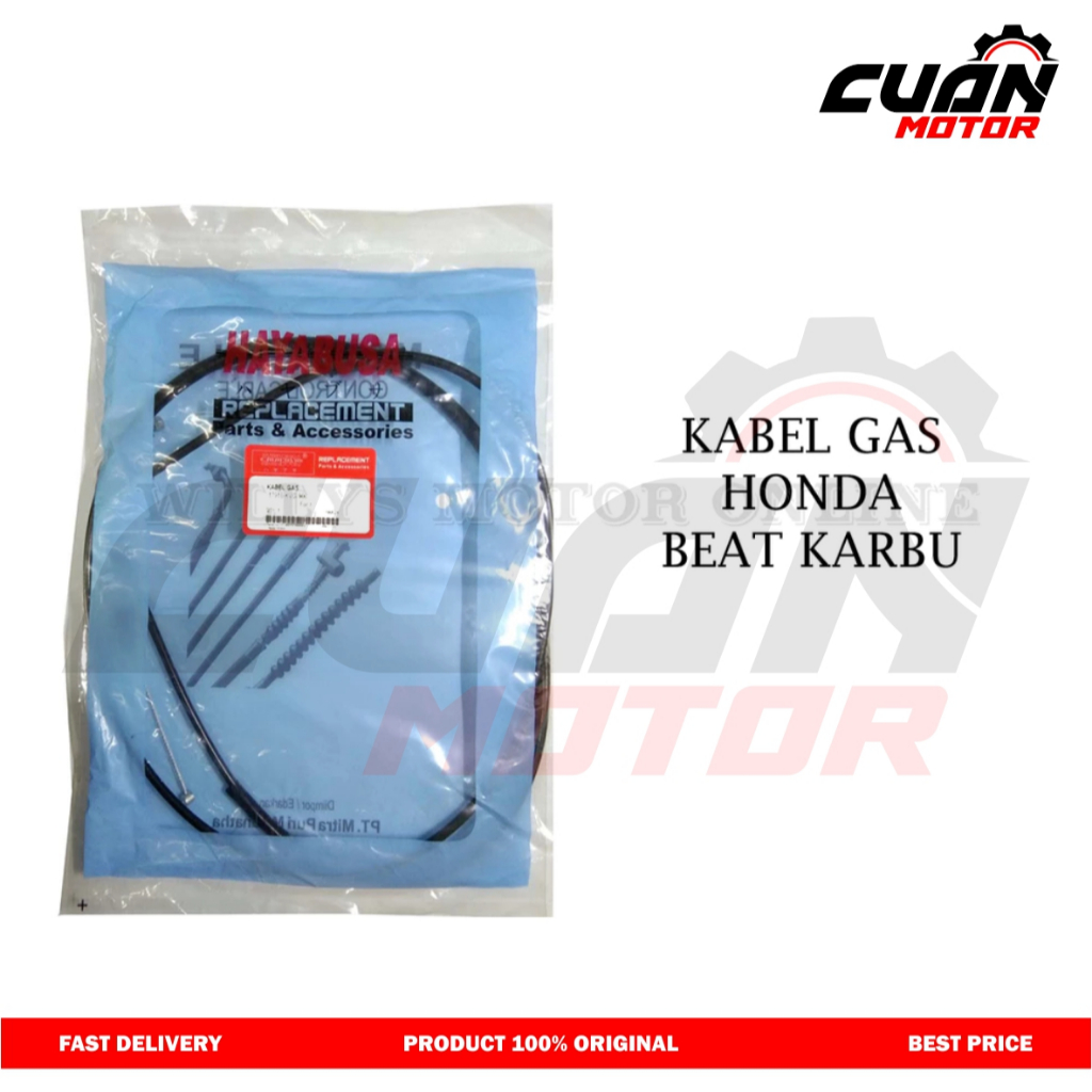 KABEL GAS BEAT KARBU HAYABUSA KABEL THROTTLE GAS BEAT KARBU