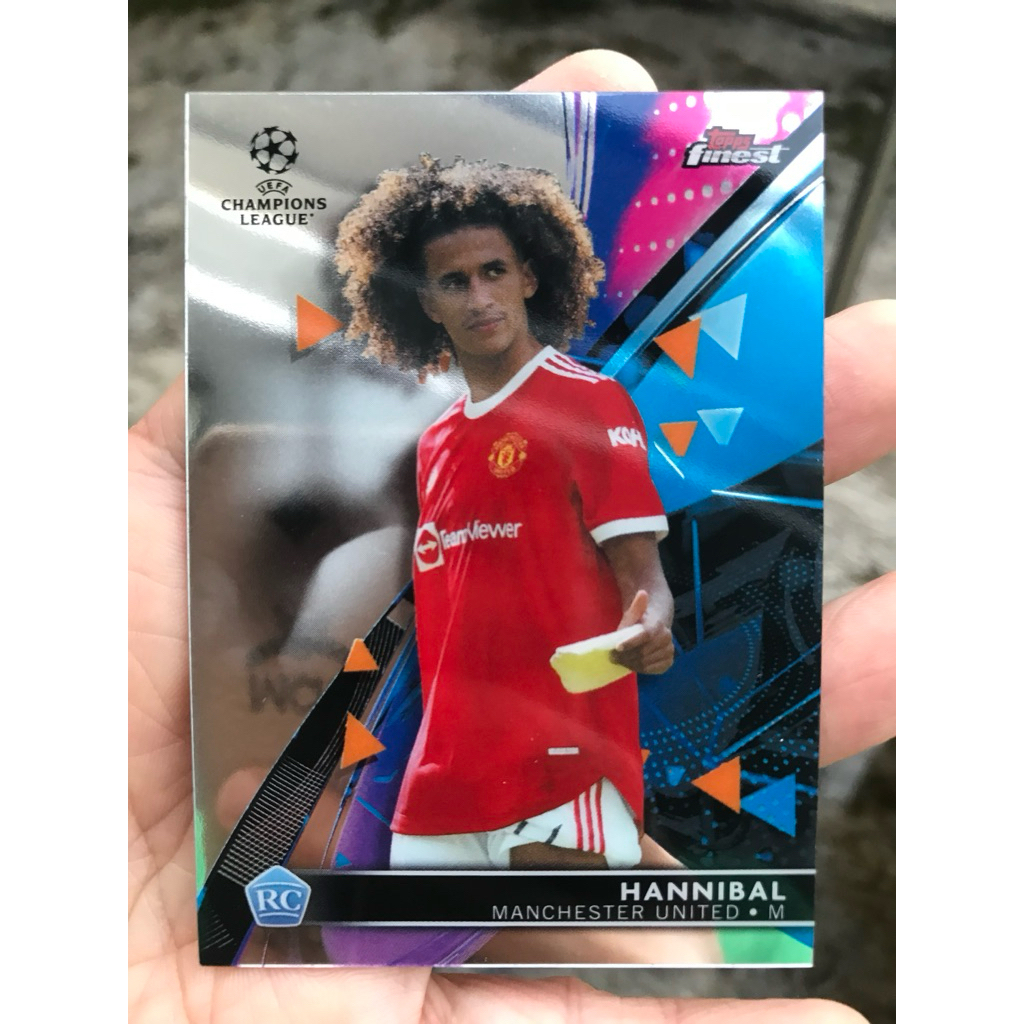 TOPPS FINEST HANNIBAL ROOKIE CARD 2022