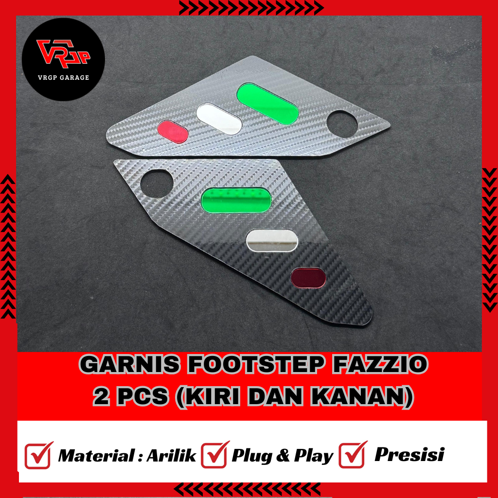 Ind VRGP Garnis Footstep Fazzio/ Garnish Side Step Fazzio/ Aksesoris Fazzio